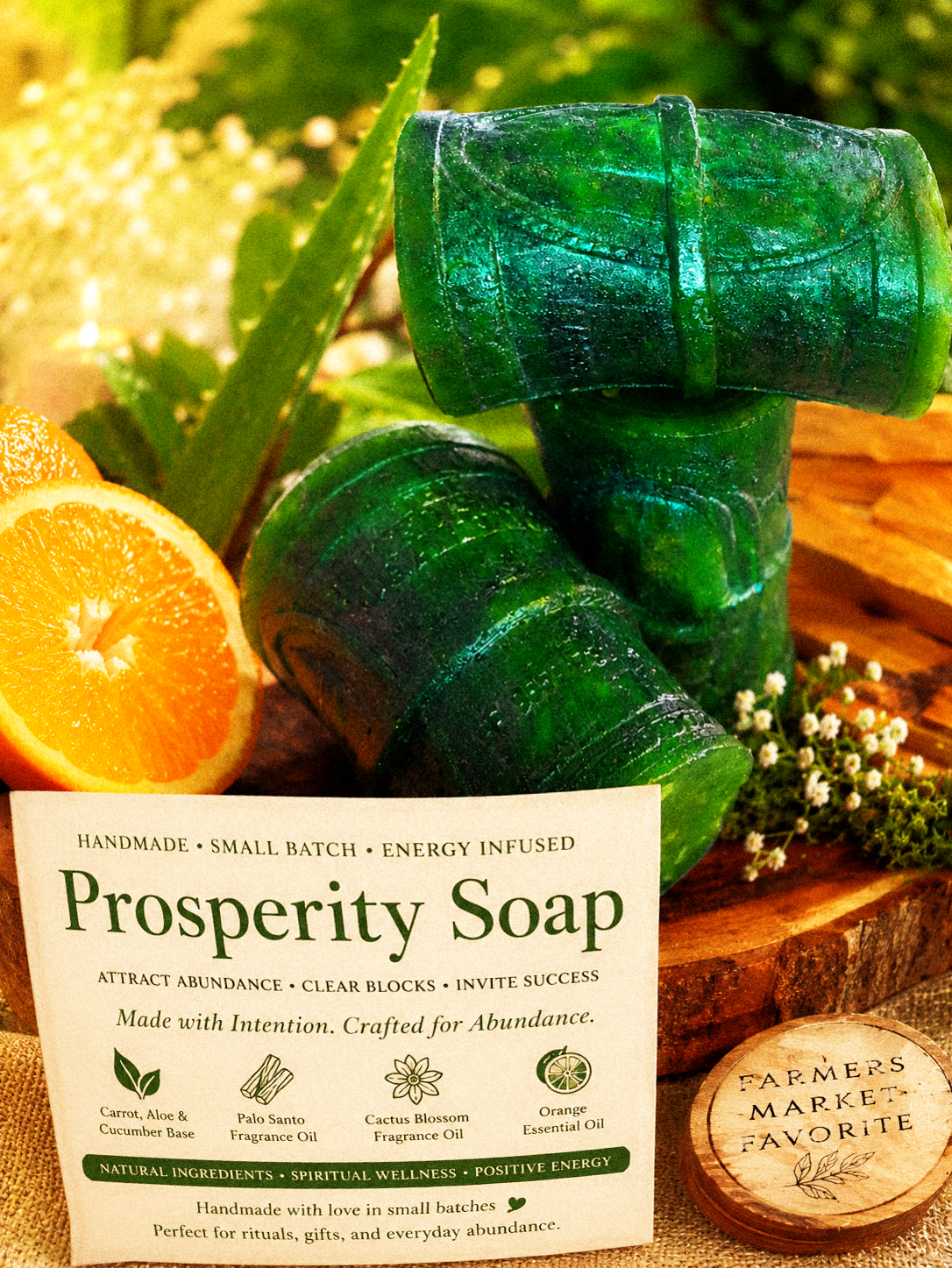 VELOPATRA – Prosperity Ritual Soap ✨ - Image 2