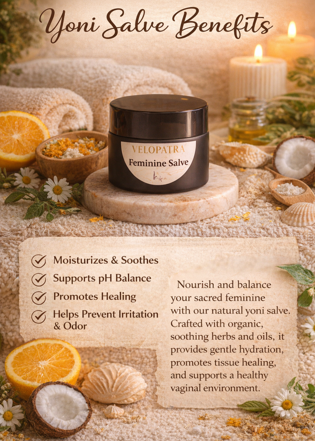 VELOPATRA Feminine Salve
